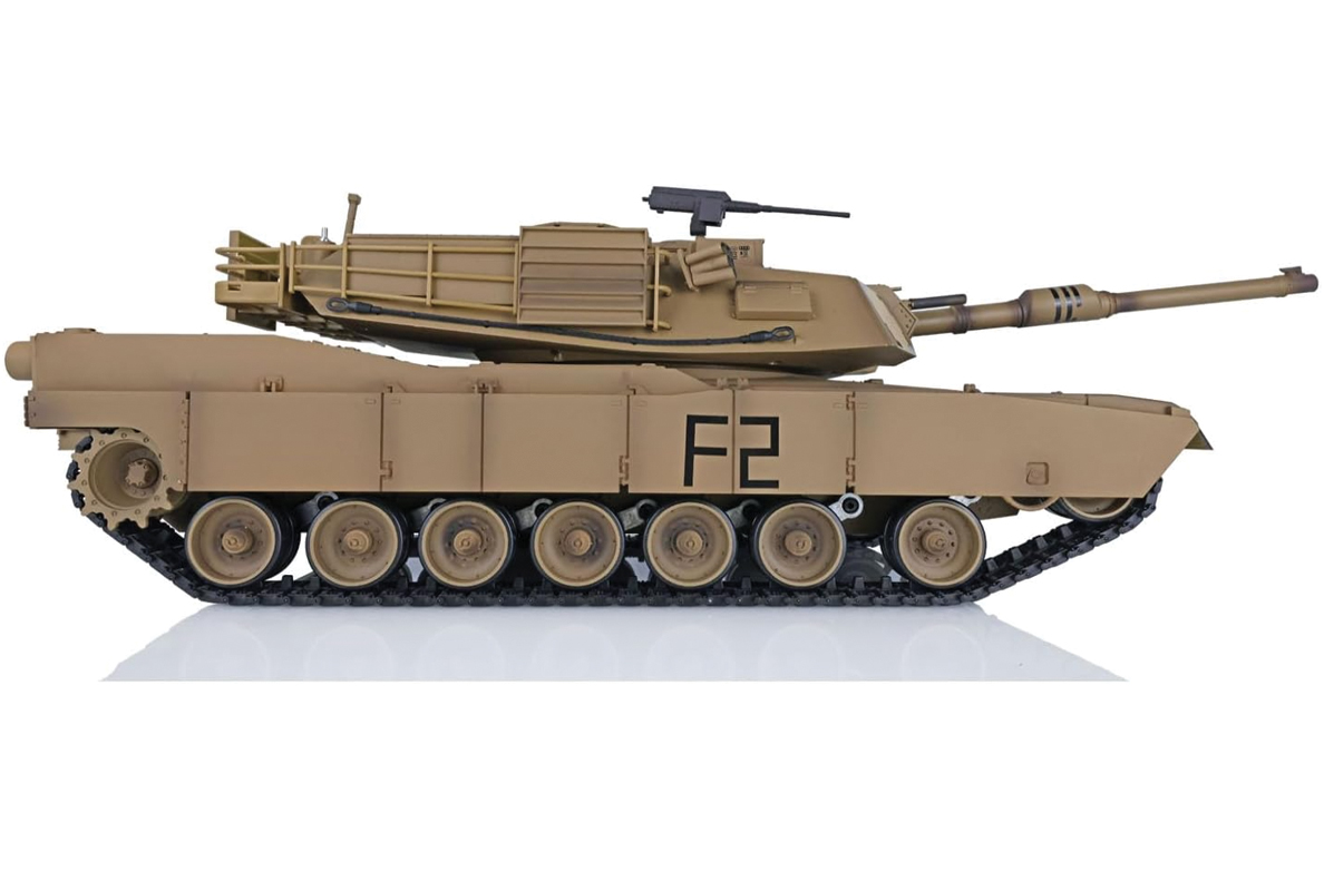 HENG LONG 1/16 M1A2 ABRAMS STEEL GEARBOX RTR TANK - Image 4