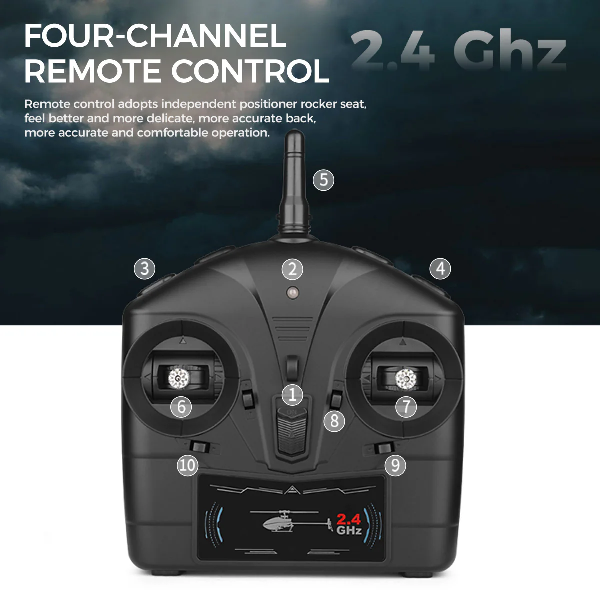 WLTOYS K170 UH-60L BLACK HAWK - Image 7