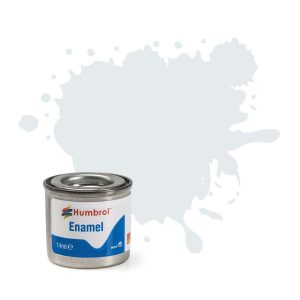 HUMBROL ENAMEL PAINT: 191 - CHROME SILVER - METALLIC - (14ML)