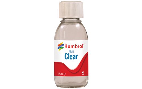 HUMBROL CLEAR VARNISH: MATT - (125ML)
