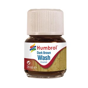 HUMBROL WASH: DARK BROWN - (28ML)