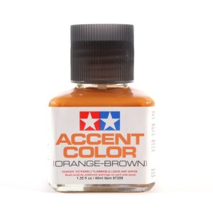 TAMIYA ACCENT COLOUR (ORANGE-BROWN) 40ML