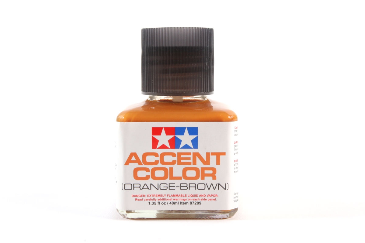 TAMIYA ACCENT COLOUR (ORANGE-BROWN) 40ML