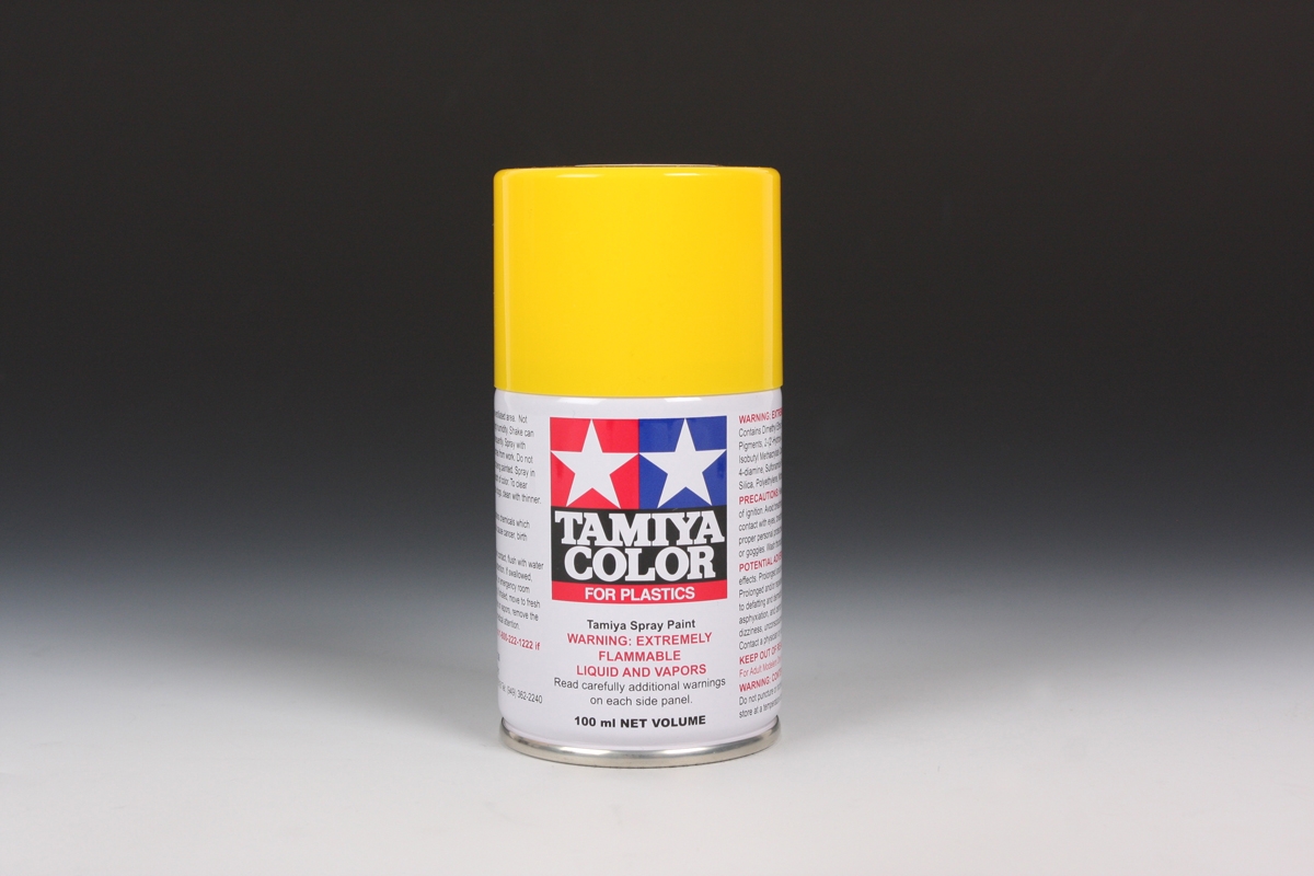TAMIYA TS-16 YELLOW 100ML SPRAY CAN - Image 2
