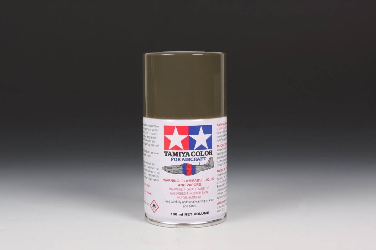 TAMIYA AS-6 OLIVE DRAB (USAAF) 100ML SPRAY CAN - Image 2