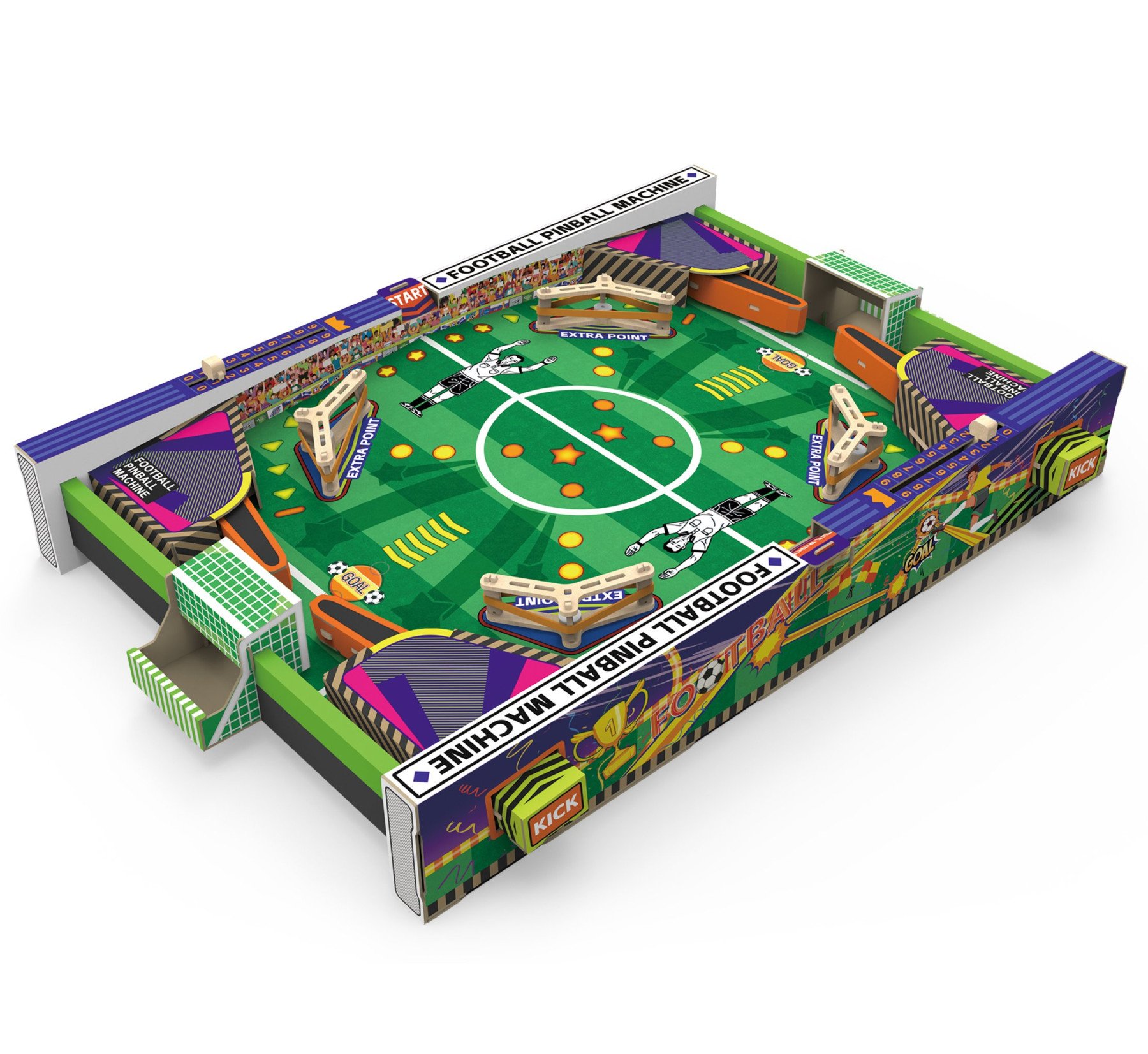 CUBICFUN FOOTBALL PINBALL MACHINE - Image 2