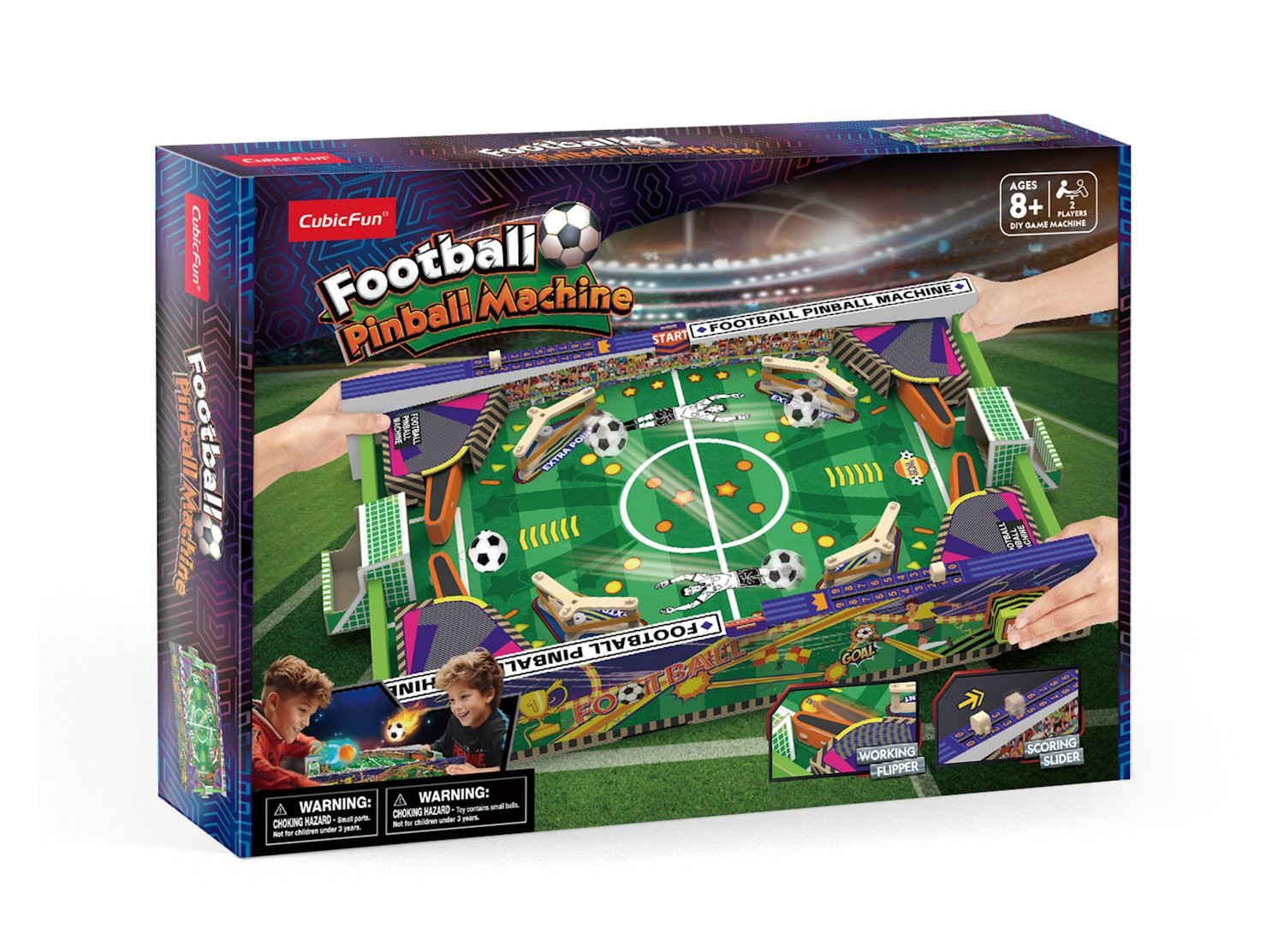CUBICFUN FOOTBALL PINBALL MACHINE - Image 3