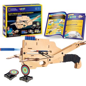 CUBICFUN NATIONAL GEOGRAPHIC GAMES STATION DART-FIRING REPEATING CROSSBOW