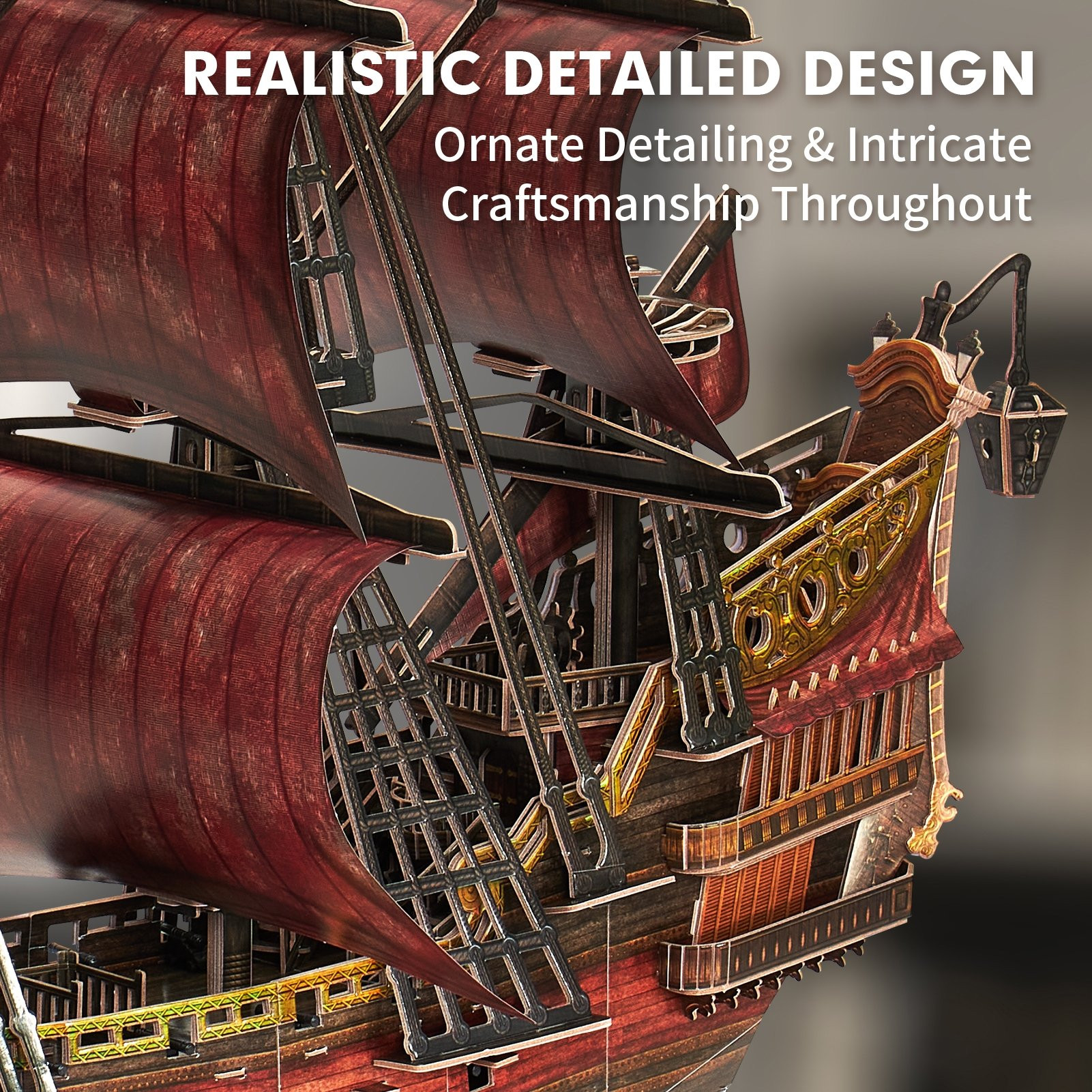 CUBICFUN QUEEN ANNE'S REVENGE ANNIVERSARY EDITION (391PCS) - Image 3