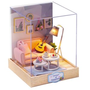 CUTE ROOM AFTERNOON TEA TIME DIY MINIATURE KIT