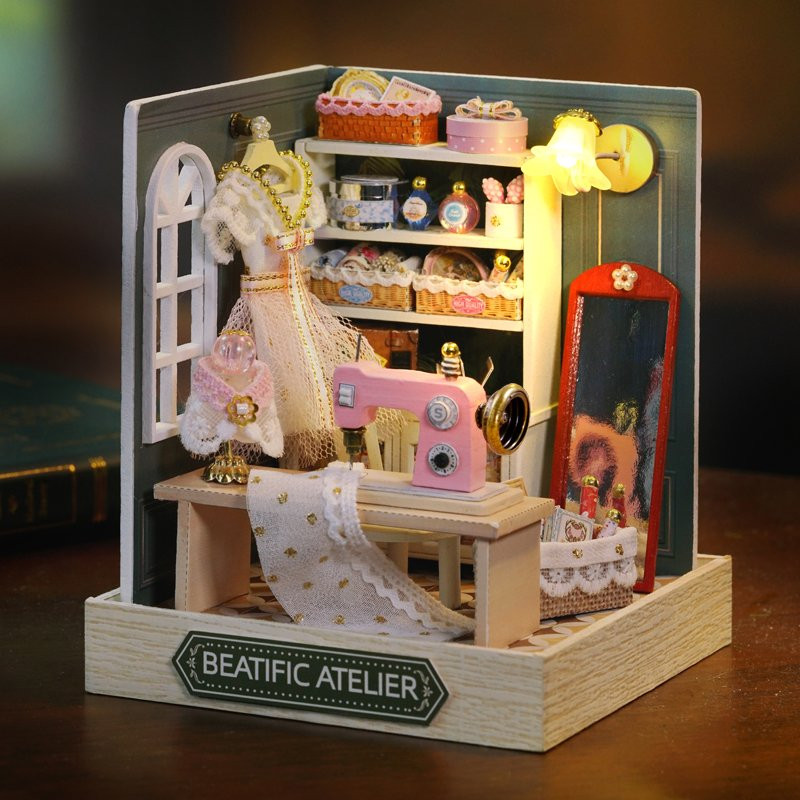CUTE ROOM BEATIFIC ATELIER DIY MINIATURE KIT - Image 3