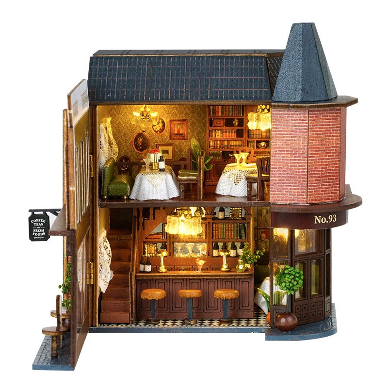 CUTE ROOM CORNER RESTAURANT DIY HOUSE KIT - Image 2
