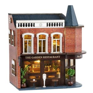 CUTE ROOM CORNER RESTAURANT DIY HOUSE KIT