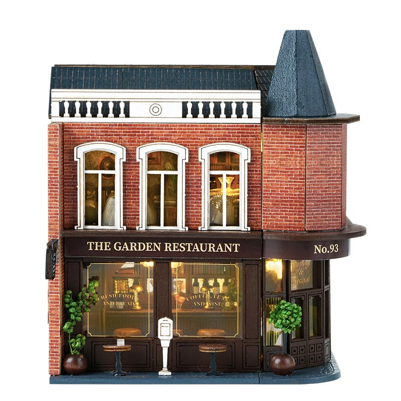 CUTE ROOM CORNER RESTAURANT DIY HOUSE KIT - Image 4