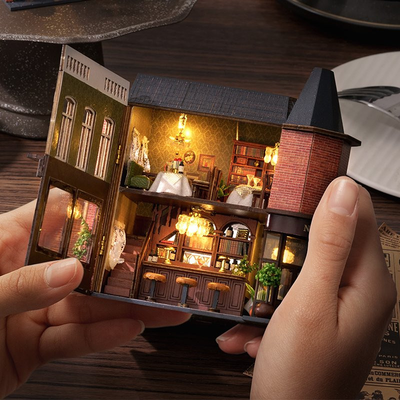 CUTE ROOM CORNER RESTAURANT DIY HOUSE KIT - Image 6