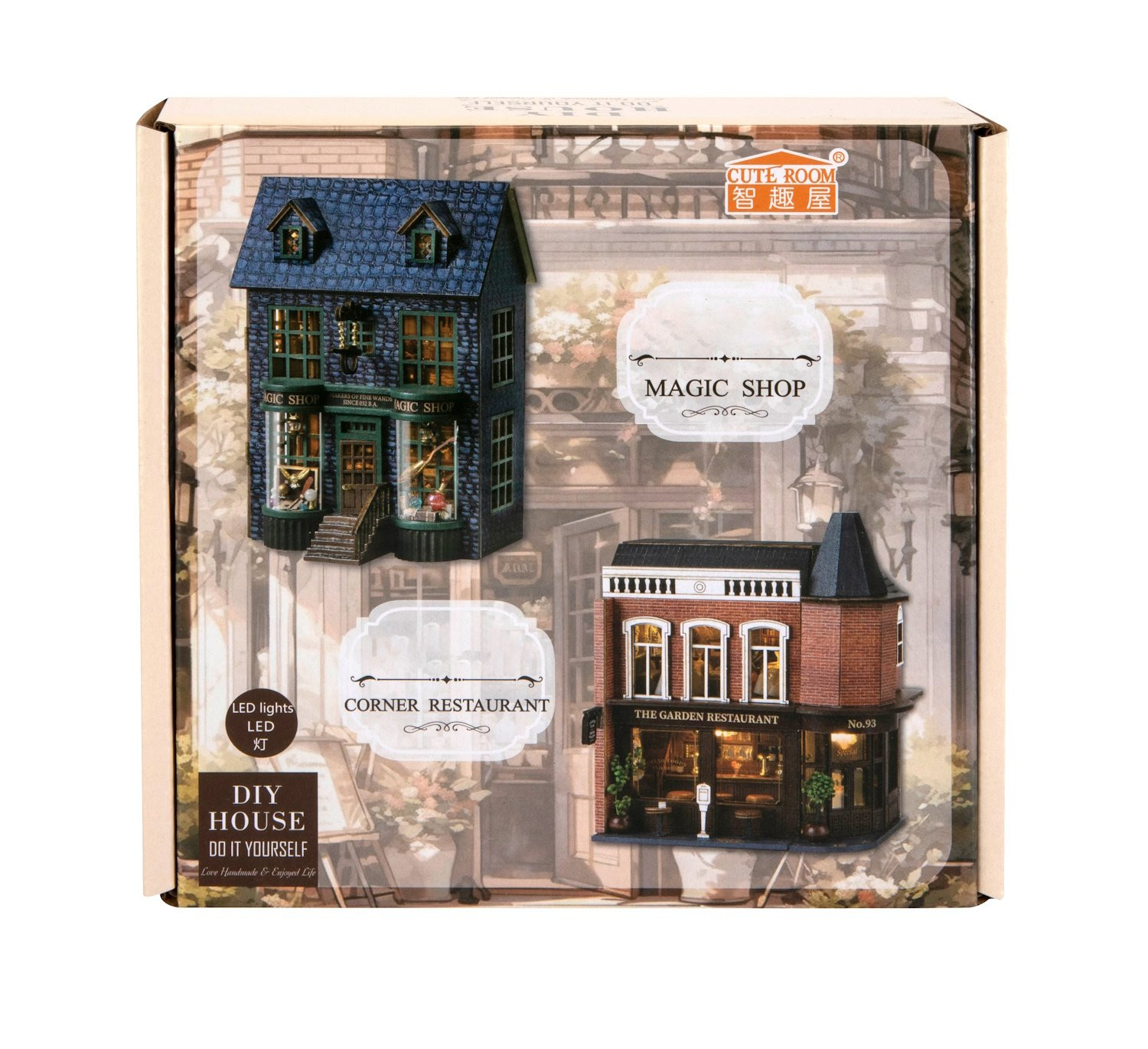 CUTE ROOM CORNER RESTAURANT DIY HOUSE KIT - Image 9