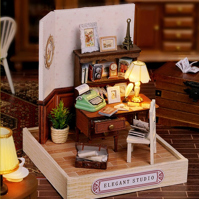 CUTE ROOM ELEGANT STUDIO DIY MINIATURE KIT - Image 3