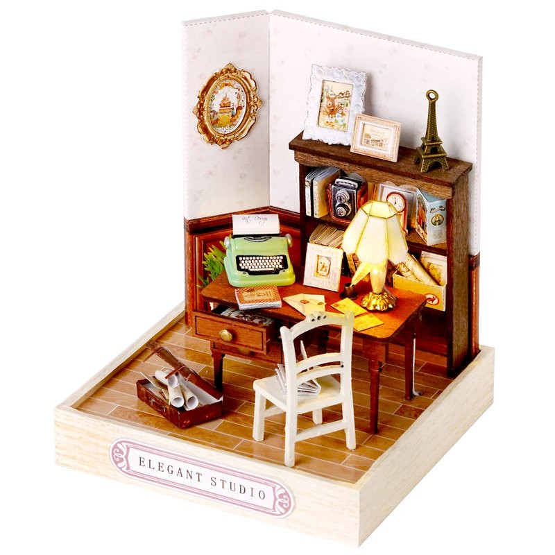 CUTE ROOM ELEGANT STUDIO DIY MINIATURE KIT - Image 7