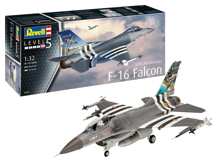 REVELL F-16 FALCON 50TH ANNIVERSARY - Image 2