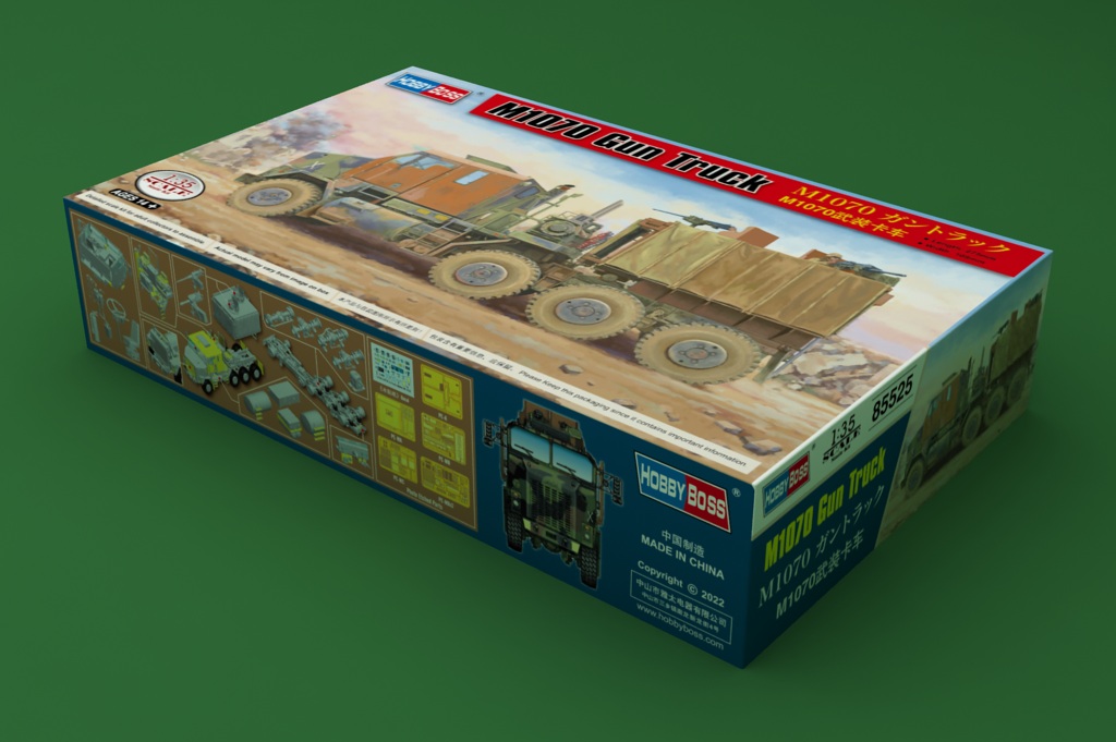HOBBY BOSS M1070 GUN TRUCK - Image 3