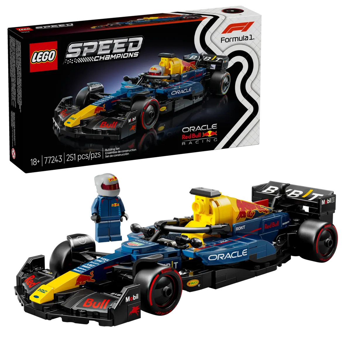 LEGO SPEED CHAMPIONS ORACLE RED BULL RACING RB20