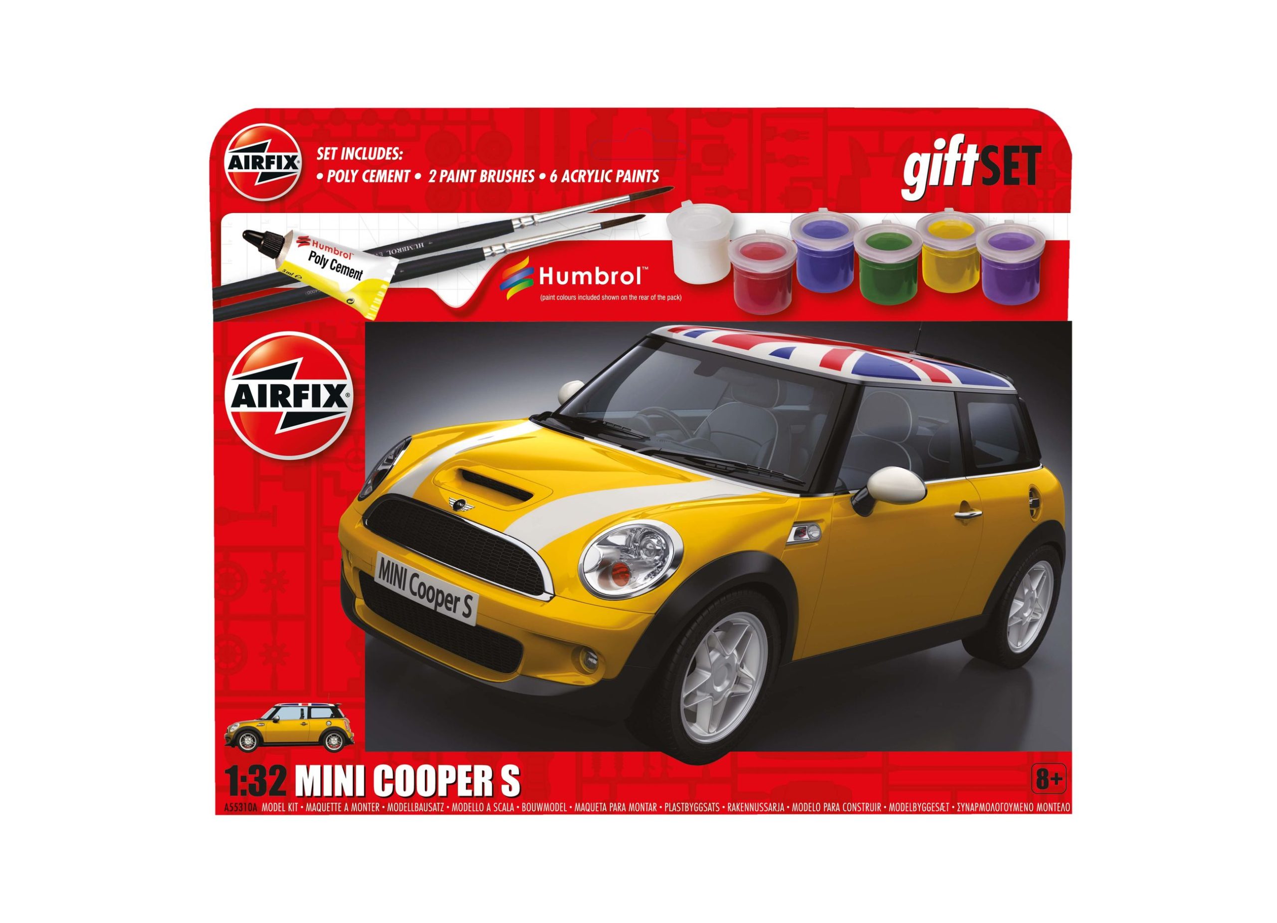 AIRFIX MINI COOPER S GIFT SET (A55310A)