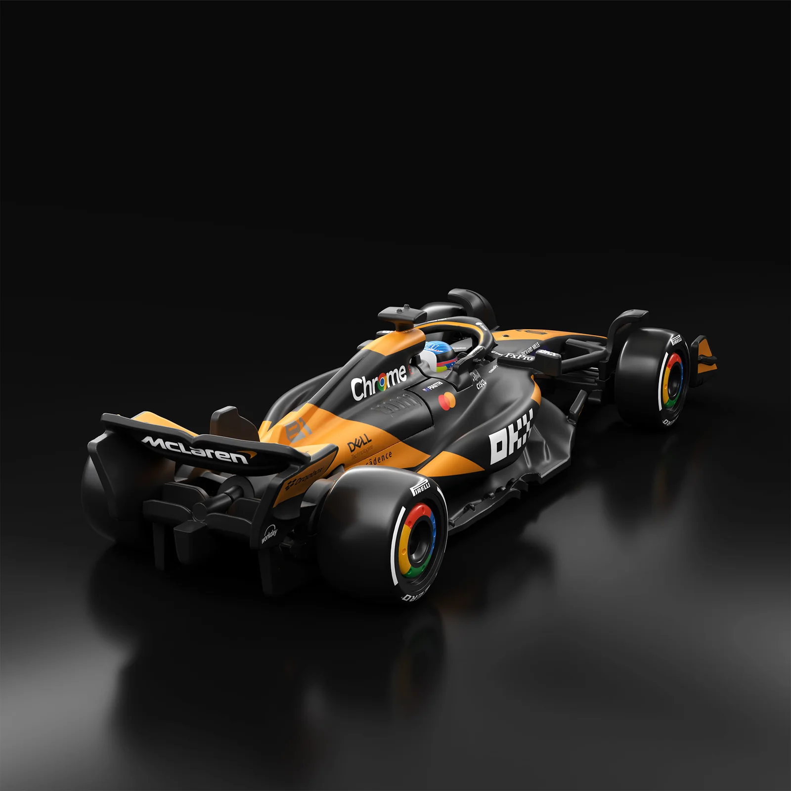 HOT WHEELS PREMIUM F1 SERIES MCLAREN F1 TEAM MCL38 CAR #81 - Image 3