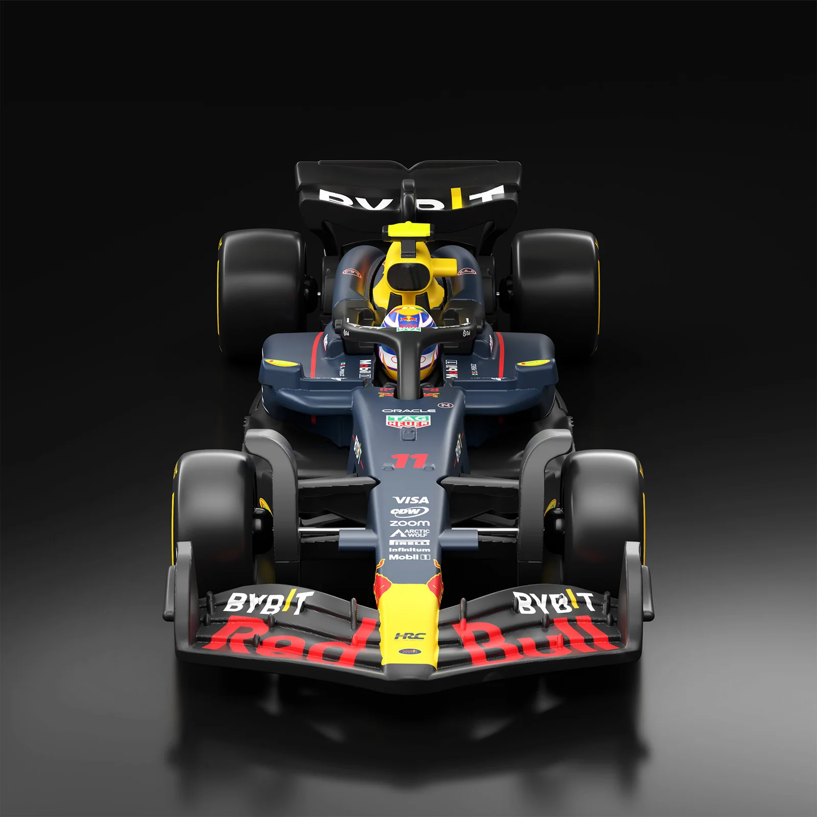 HOT WHEELS PREMIUM F1 SERIES ORACLE RED BULL RACING RB20 CAR #11 - Image 2