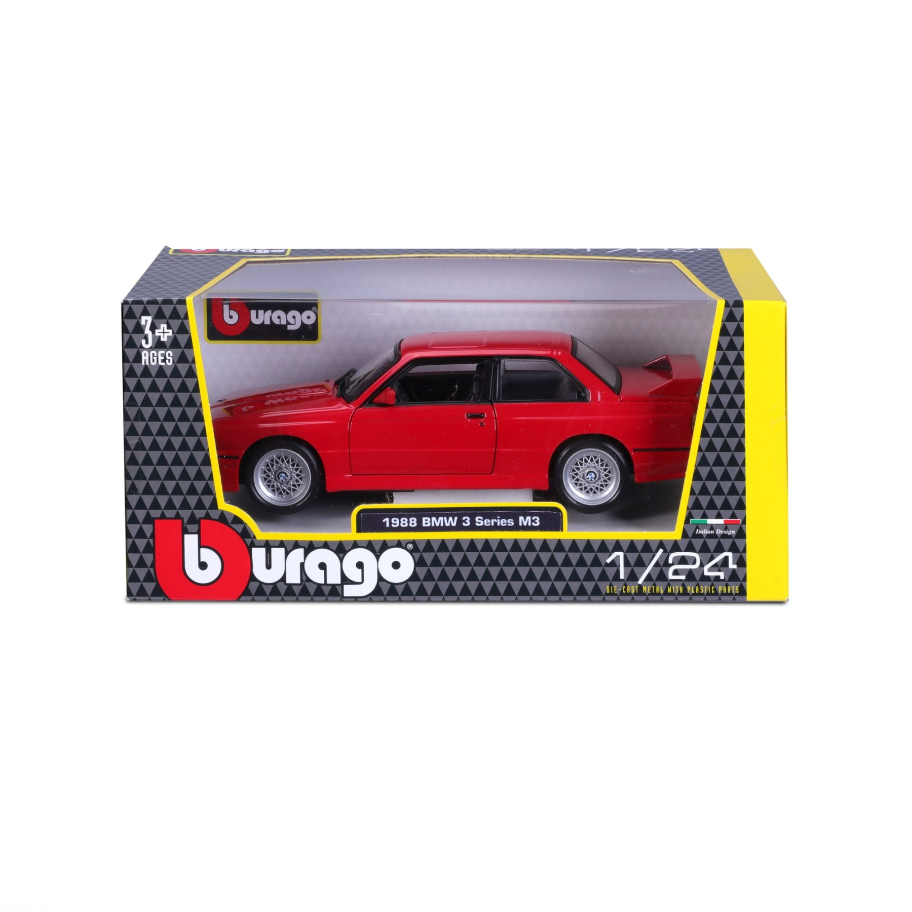 BBURAGO 1/24 BMW M3 E30 1988 - Image 4
