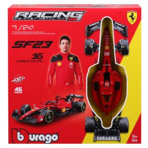 BBURAGO 1/24 FERRARI F1 SF-23 2023 MODEL KIT #16 C. LECLERC