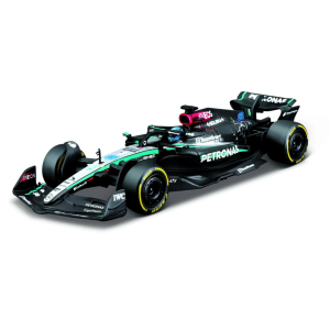 BBURAGO 1/43 MERCEDES-AMG F1 W15 2024 WITH COLLECTOR'S HARD CASE #63 G. RUSSEL