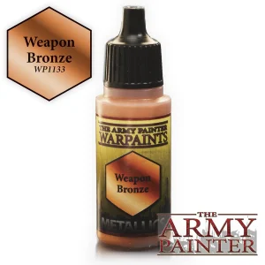 ARMY PAINTER WARPAINTS METALLICS WEAPON BRONZE 18ML