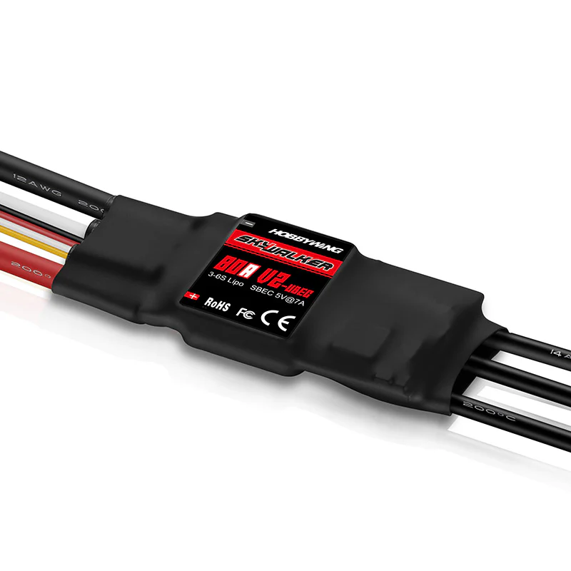 HOBBYWING SKYWALKER 80A 3-6S V2-UBEC ESC