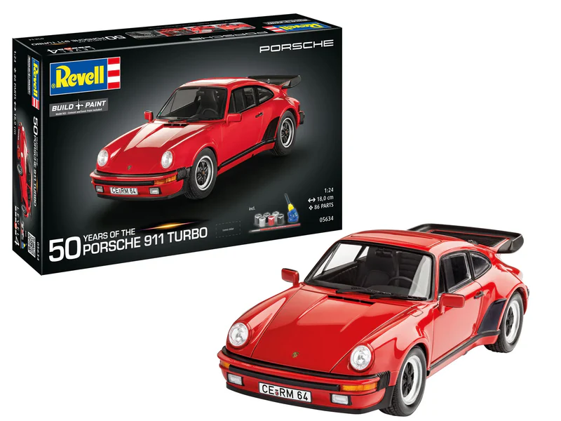 REVELL GIFT SET PORSCHE 911 TURBO 50TH ANNIVERSARY - Image 2