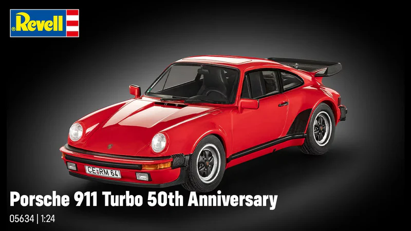 REVELL GIFT SET PORSCHE 911 TURBO 50TH ANNIVERSARY - Image 11