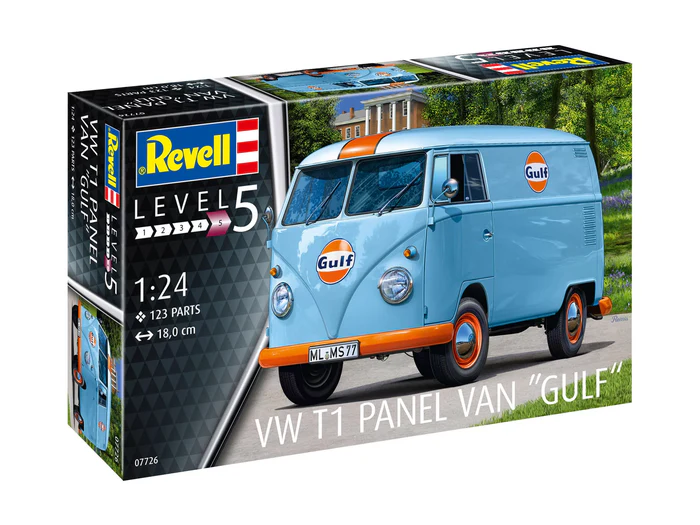 REVELL VW T1 PANEL VAN "GULF" - Image 11