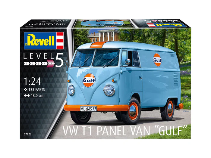 REVELL VW T1 PANEL VAN "GULF" - Image 12
