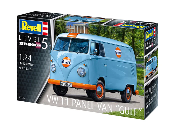 REVELL VW T1 PANEL VAN "GULF" - Image 13