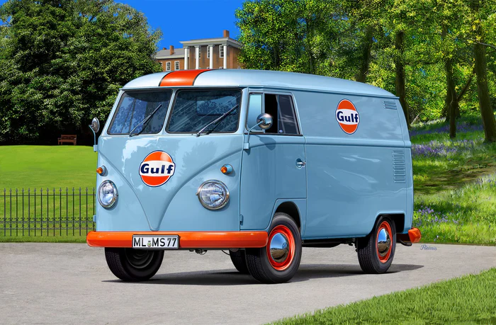 REVELL VW T1 PANEL VAN "GULF" - Image 9