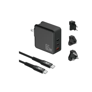 RCT 65W CHARGING TRAVEL KIT