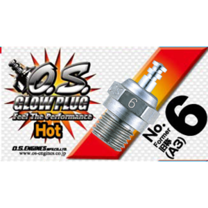 O.S. NO. 6 HOT STANDARD GLOW PLUG