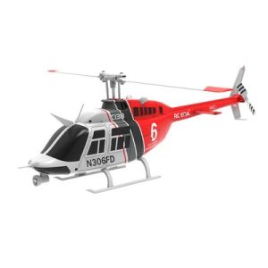 RC ERA 1/33 BELL206 GYRO STABILIZED HELICOPTER RTF RED