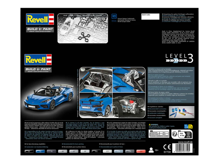 REVELL CORVETTE C8 CONVERTIBLE - Image 8
