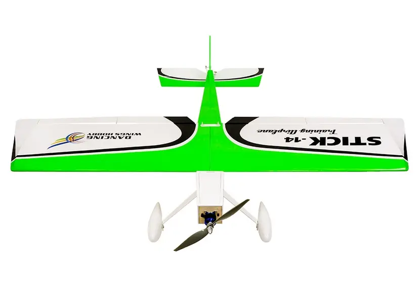 DANCING WINGS HOBBY (ARF) STICK-14 3D SPORT AEROBATIC TRAINER BALSA 1400MM - Image 4