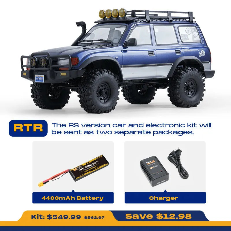 FMS 1/10 FCX10 PRO BRUSHLESS TOYOTA LAND CRUISER LC80 RS V2 ARTR - Image 15