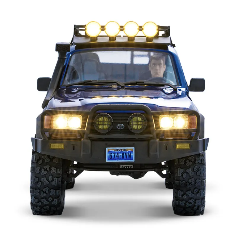 FMS 1/10 FCX10 PRO BRUSHLESS TOYOTA LAND CRUISER LC80 RS V2 ARTR - Image 8