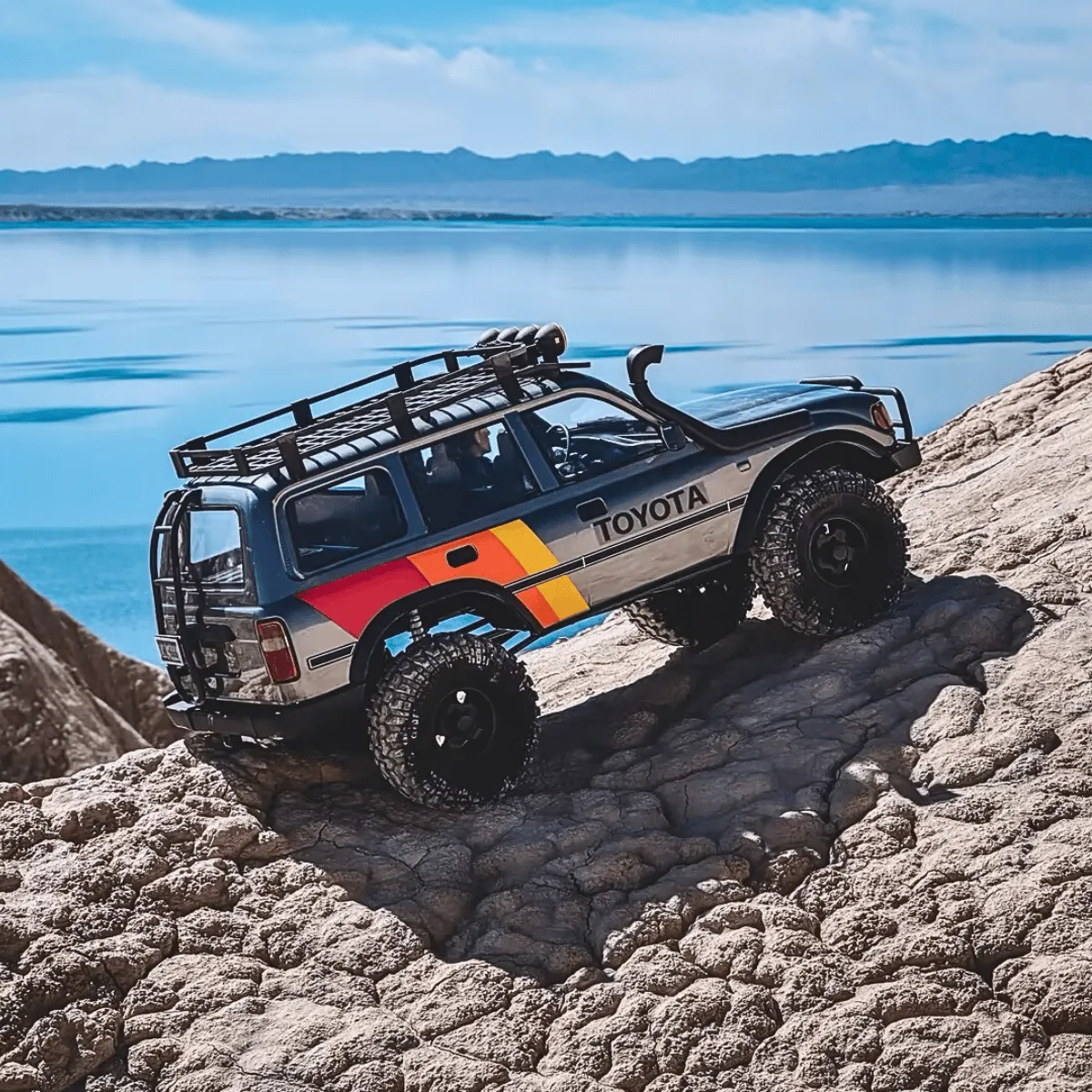 FMS 1/10 FCX10 LC80 TOYOTA LAND CRUISER 80 RS ARTR - Image 7