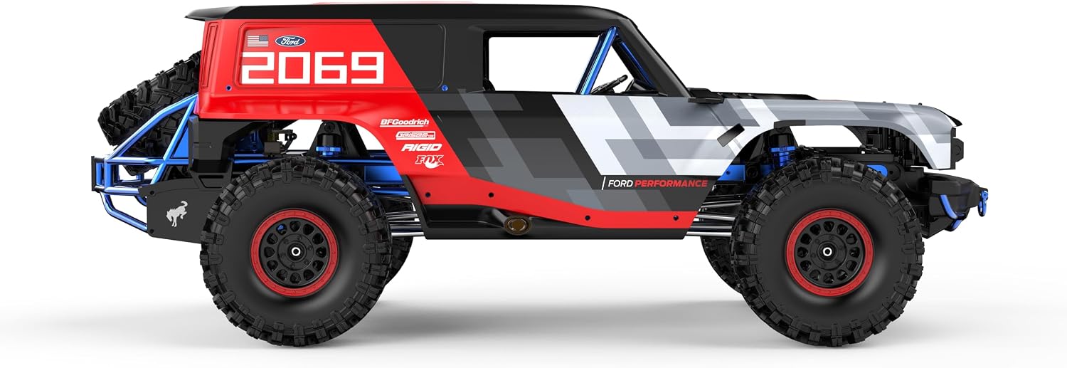 MJX RC 1/18 FORD BRONCO R HYPER GO BRUSHLESS ROCK CRAWLER RTR - Image 5